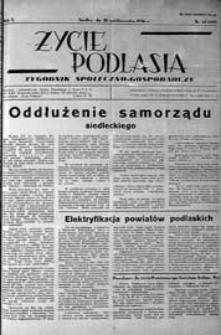 Życie Podlasia: pismo społeczno-gospodarcze R. 3 (1936) nr 42 (129)