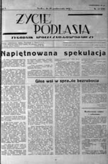 Życie Podlasia: pismo społeczno-gospodarcze R. 3 (1936) nr 43 (130)