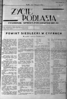 Życie Podlasia: pismo społeczno-gospodarcze R. 3 (1936) nr 44 (131)