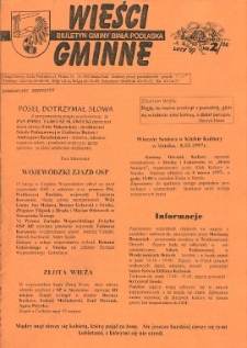 Wieści Gminne : biuletyn Urzędu Gminy w Białej Podlaskiej R. 3 (1997) nr 2