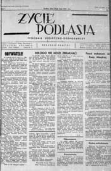 Życie Podlasia: pismo społeczno-gospodarcze R. 1 (1934) nr 4