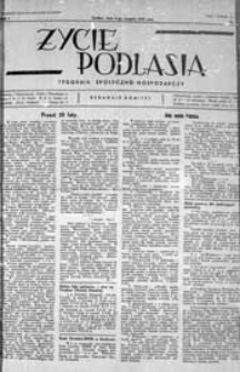 Życie Podlasia: pismo społeczno-gospodarcze R. 1 (1934) nr 14