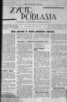 Życie Podlasia: pismo społeczno-gospodarcze R. 1 (1934) nr 19