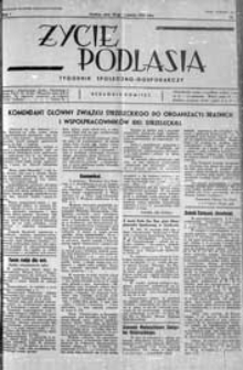 Życie Podlasia: pismo społeczno-gospodarcze R. 1 (1934) nr 22