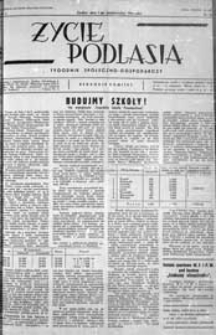 Życie Podlasia: pismo społeczno-gospodarcze R. 1 (1934) nr 23