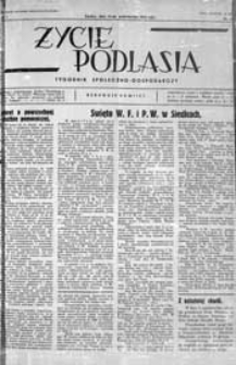 Życie Podlasia: pismo społeczno-gospodarcze R. 1 (1934) nr 24
