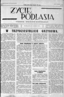 Życie Podlasia: pismo społeczno-gospodarcze R. 1 (1934) nr 29