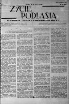 Życie Podlasia: pismo społeczno-gospodarcze R. 5 (1938) nr 9 (201)