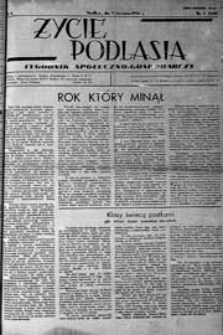 Życie Podlasia: pismo społeczno-gospodarcze R. 4 (1937) nr 1 (140)