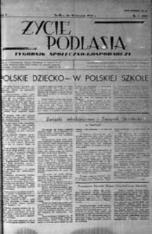 Życie Podlasia: pismo społeczno-gospodarcze R. 4 (1937) nr 3 (142)