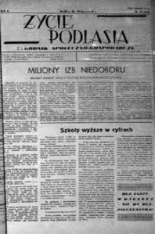 Życie Podlasia: pismo społeczno-gospodarcze R. 4 (1937) nr 29 (168)