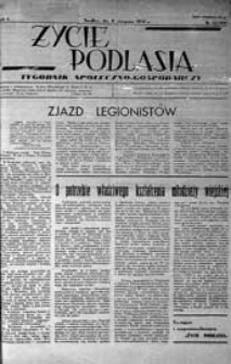 Życie Podlasia: pismo społeczno-gospodarcze R. 4 (1937) nr 32 (171)