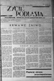 Życie Podlasia: pismo społeczno-gospodarcze R. 4 (1937) nr 36 (175)