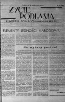 Życie Podlasia: pismo społeczno-gospodarcze R. 4 (1937) nr 41 (180)