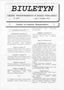 Biuletyn Urzędu Wojewódzkiego w Białej Podlaskiej R. 2 (1995) nr 29