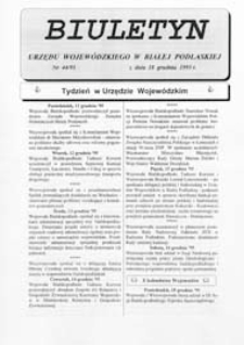 Biuletyn Urzędu Wojewódzkiego w Białej Podlaskiej R. 2 (1995) nr 44
