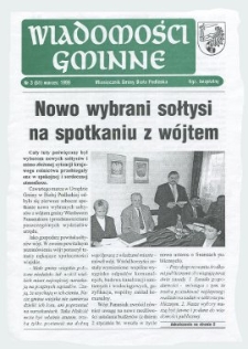 Wiadomości Gminne : miesięcznik gminy Biała Podlaska R. 1 (1999) nr 3