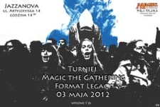 Turniej karciany "Magic the Gathering" w Białej Podlaskiej (3 maja 2012 r. ) : plakat