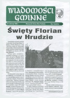 Wiadomości Gminne : miesięcznik gminy Biała Podlaska R. 5 (1999) nr 6