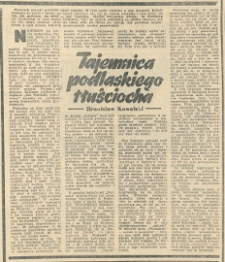 Tajemnica podlaskiego tłuściocha