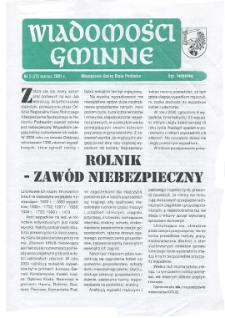 Wiadomości Gminne : miesięcznik gminy Biała Podlaska R. 7 (2001) nr 3