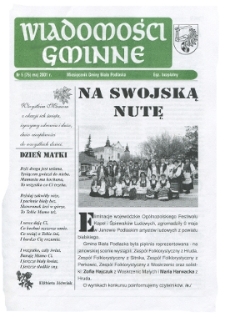 Wiadomości Gminne : miesięcznik gminy Biała Podlaska R. 3 (2001) nr 5