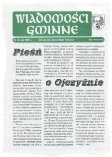 Wiadomości Gminne : miesięcznik gminy Biała Podlaska R. 4 (2002) nr 5