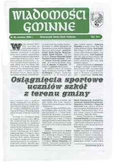 Wiadomości Gminne : miesięcznik gminy Biała Podlaska R. 4 (2002) nr 6