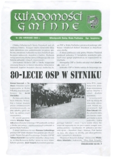 Wiadomości Gminne : miesięcznik gminy Biała Podlaska R. 5 (2003) nr 9