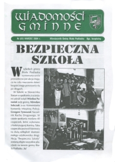 Wiadomości Gminne : miesięcznik gminy Biała Podlaska R. 6 (2004) nr 3