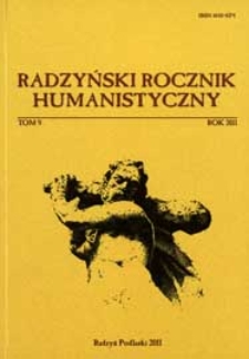 Radzyński Rocznik Humanistyczny T. 9 (2011)