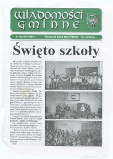 Wiadomości Gminne : miesięcznik gminy Biała Podlaska R. 6 (2004) nr 5