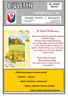 Biuletyn Informacyjny Urzędu Gminy w Terespolu R. 14 (2005) nr 3