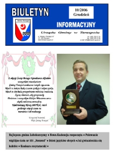 Biuletyn Informacyjny Urzędu Gminy w Terespolu R. 15 (2006) nr 10