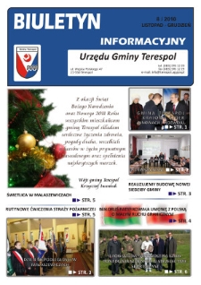 Biuletyn Informacyjny Urzędu Gminy w Terespolu R. 19 (2010) nr 8-9