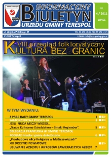 Biuletyn Informacyjny Urzędu Gminy w Terespolu R. 20 (2011) nr 4