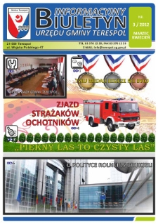 Biuletyn Informacyjny Urzędu Gminy w Terespolu R. 21 (2012) nr 3