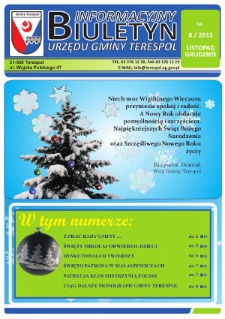 Biuletyn Informacyjny Urzędu Gminy w Terespolu R. 21 (2012) nr 8
