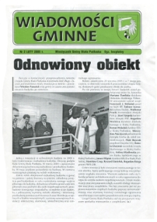 Wiadomości Gminne : miesięcznik gminy Biała Podlaska R. 7 (2005) nr 2