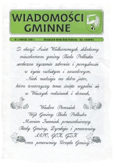Wiadomości Gminne : miesięcznik gminy Biała Podlaska R. 7 (2005) nr 3