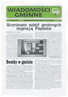 Wiadomości Gminne : miesięcznik gminy Biała Podlaska R. 7 (2005) nr 5