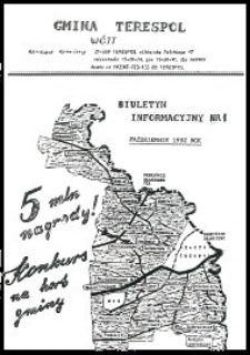 Biuletyn Informacyjny Urzędu Gminy w Terespolu R. 1 (1992) nr 1