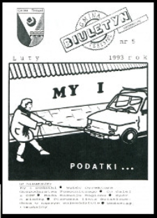 Biuletyn Informacyjny Urzędu Gminy w Terespolu R. 2 (1993) nr 5 (luty)