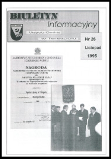 Biuletyn Informacyjny Urzędu Gminy w Terespolu R. 4 (1995)