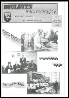 Biuletyn Informacyjny Urzędu Gminy w Terespolu R. 5 (1996) nr 9