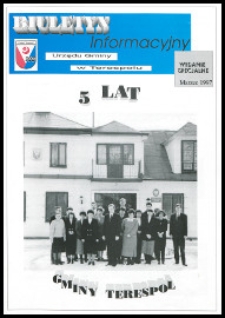 Biuletyn Informacyjny Urzędu Gminy w Terespolu R. 6 (1997)
