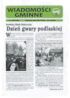 Wiadomości Gminne : miesięcznik gminy Biała Podlaska R. 7 (2005) nr 7