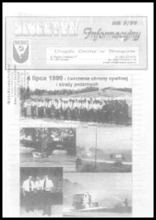 Biuletyn Informacyjny Urzędu Gminy w Terespolu R. 8 (1999) nr 7