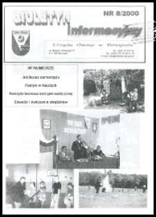 Biuletyn Informacyjny Urzędu Gminy w Terespolu R. 9 (2000) nr 8