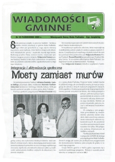 Wiadomości Gminne : miesięcznik gminy Biała Podlaska R. 7 (2005)